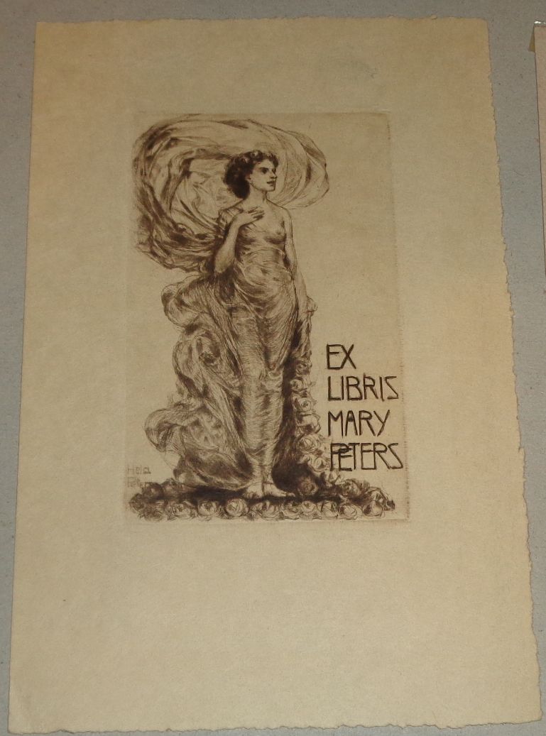Peters-Ebbecke, Hela: Ex libris Mary Peters.