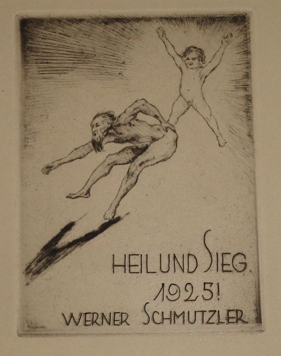 Schenke, Max (1891-1969): Heil und Sieg 1925! Werner Schmutzler.