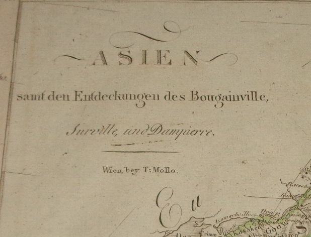 Mollo, Tranquillo (kiadó): Asien samt den Entdeckungen des Bouganville,.