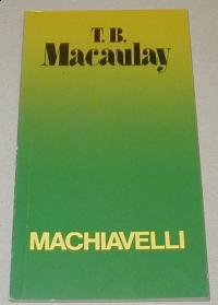 Macaulay: Machiavelli