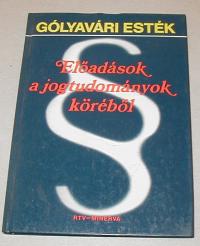 Koós Béla (szerkesztő): Előadások a jogtudomány köréből1987