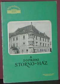 Storno Pál: A soproni Storno-ház