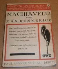 Kemmerich, Max: MACHIAVELLI