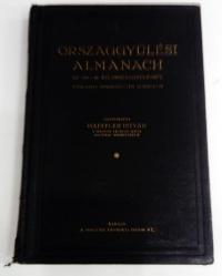 Haeffler István: Országgyűlási almanach. 1935-40
