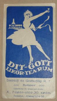 Dit-Gott Likőr, Rum (Dietrich és Gottschlig)