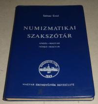 Sltzer Ernő: Numizmatikai szakszótár. Angol-magyar, német-magyar