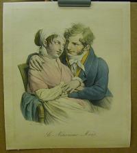 Boilly,Louis-Léopold (1761-1845): Le Neuvieme Mois