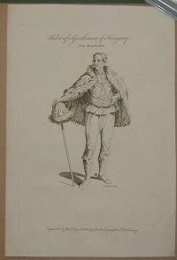 Basire James (1730-1802): Habit of a Gentleman of Hungary from M. de Ferriol
