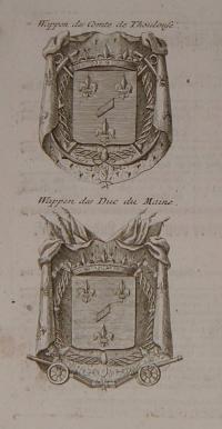 Wappen des Comte de Thoulouse, Wappen des Duc du Maine