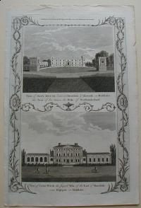 Thorton William: View of Sion House..... in Middlesex. View of Cane Wood the Supert Villa..... in Middlesex