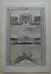 Thorton William: View of Gunnersbury-House in Middlesex. View of Wanstead.House in Essex