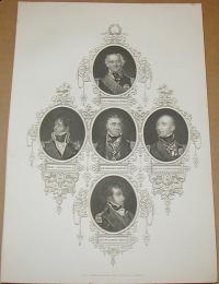 Sir Thomas M. hardy-Earl Dundonald-Sir Charles Napier-Sir Ed. Codrington-Sir Sidney Smith