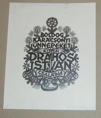 Drahos István: Boldog Karácsonyi Ünnepeket kíván Drahos István és családja