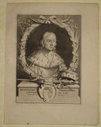 Picart, Bernard (1673-1733): Rodolphe troisieme Electeur de Saxe