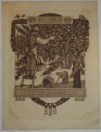 Georg JILOVSKY: Ex libris Ludwig Elischnak