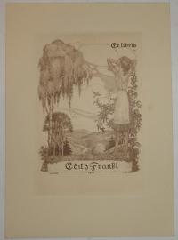 Georg JILOVSKY: Ex Libris Edith Frankl