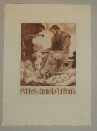 Soder, Alfred: Ex libris dr. med. A. Frank