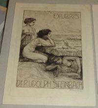 Héroux, Bruno: Ex libris Dr. Rudolph Steinbach