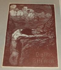 Héroux, Bruno: Ex libris B. Héroix