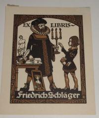 Nater, H: Ex Libris Friedrich Schlager