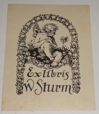 Ex libris W. Sturm