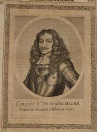 Carolus II. Dei Gratia Magnae Britaniae, Franciae et Hibernae Rex