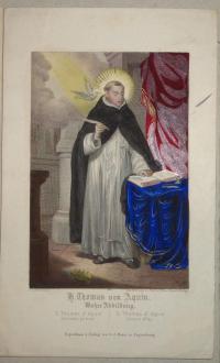 Leudner (festő)-: St. Thomas von Aquin. (Aquinói Szent Tamás )