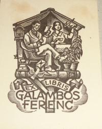 Drahos István: Ex libris Galambos ferenc