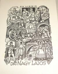 Drahos István: Ex libris Dr. Nagy Lajos