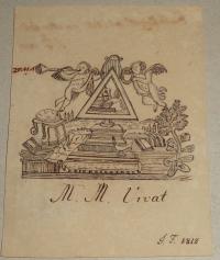 Szabadkőműves, allegorikus  ábrázolás