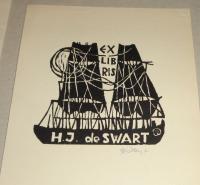 Diskay Lenke: Ex libris H. J. de Swarth