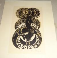 Diskay Lenke: Ex libris Vas István