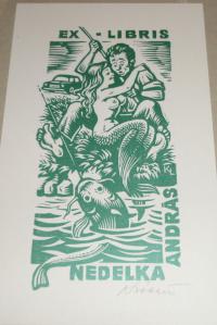Kékesi László: Ex libris Nedelka András