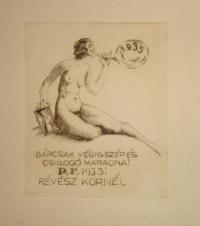RÉVÉSZ Kornél: Bárcsak végig szép és csillogó maradna! P.F. 1935! Révész Kornél
