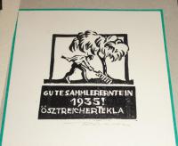 RÉVÉSZ Kornél: Gutesammlererntein 1935! Ösztreicher Tekla