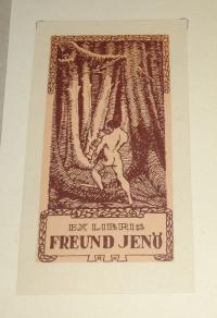 RÉVÉSZ Kornél: Ex libris Freund Jenő