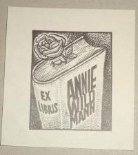 Kertes-Kollmann Jenő: Ex libris Annie Wildmann