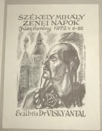 Kertes-Kollmann Jenő: Ex libris Dr. Visky Antal