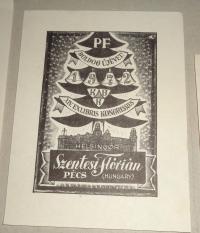 Kertes-Kollmann Jenő: Boldog Újévet 1972. Szentesi Flórián. Pécs