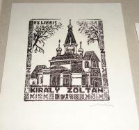 Moskál, Tibor (1930 - 2014): Ex libris Király Zoltán