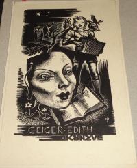 Menyhárt József (1901-1976): Geiger Edith könyve