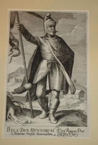 Béla dux Hunnorum (Béla hun vezér)