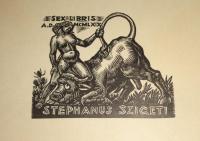 Sterbenz Károly: Sex libris  Stephanus Szigeti
