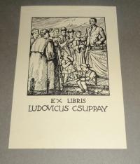 Sterbenz Károly: Ex libris Ludovicus Csuppay