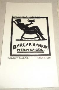 Gergely Sándor: Berger Henrik könyveiből