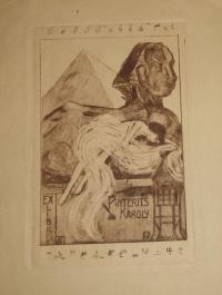 Szügyi Elemér: Ex libris Pinterits Károly