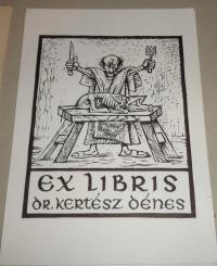 Ex libris Dr. Kertész Dénes