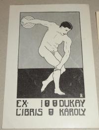 Dukai, Károly: Ex libris Dukay Károly