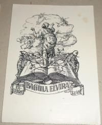 Bokros, Ferenc (1891 - 1974): Ex libris Bagula Elvira