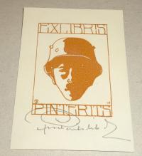 Toroczkay, Oszvald (1884 - 1951): Ex libris  Pinterits